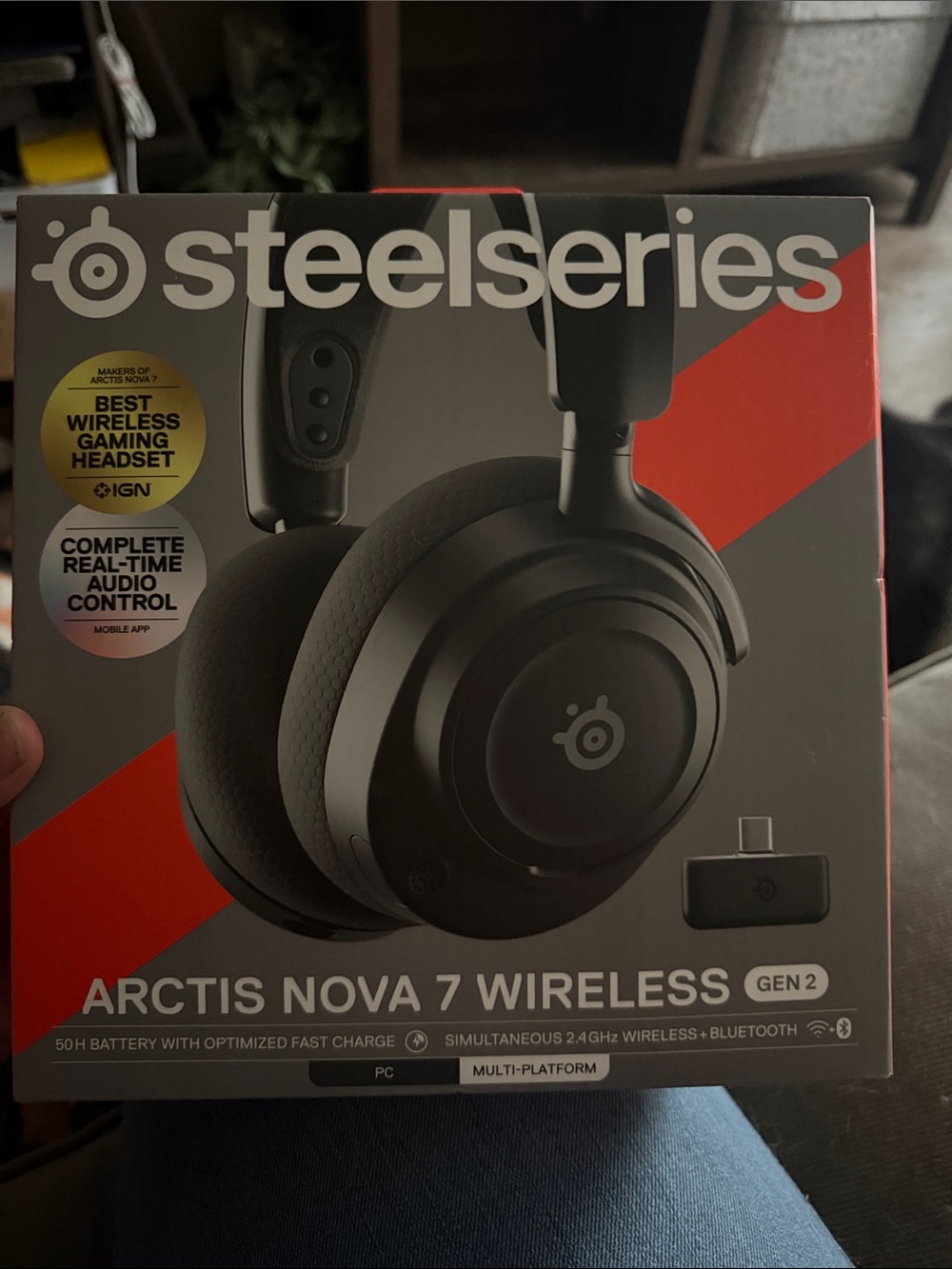 SteelSeries Arctis Nova 7 Wireless Headset — Black